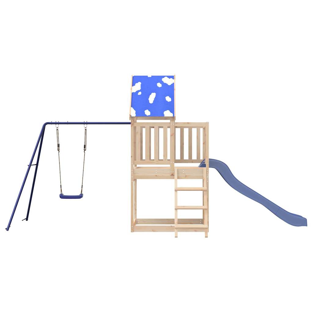 VidaXL Playhouse en bois de pin massif