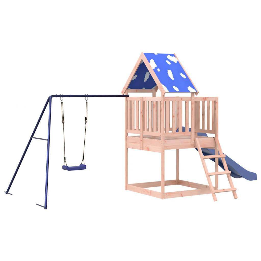 VidaXL Maisonnette en bois de Douglas massif