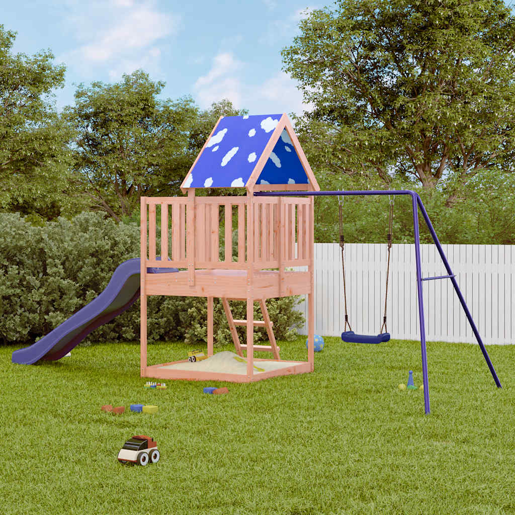 VidaXL Maisonnette en bois de Douglas massif