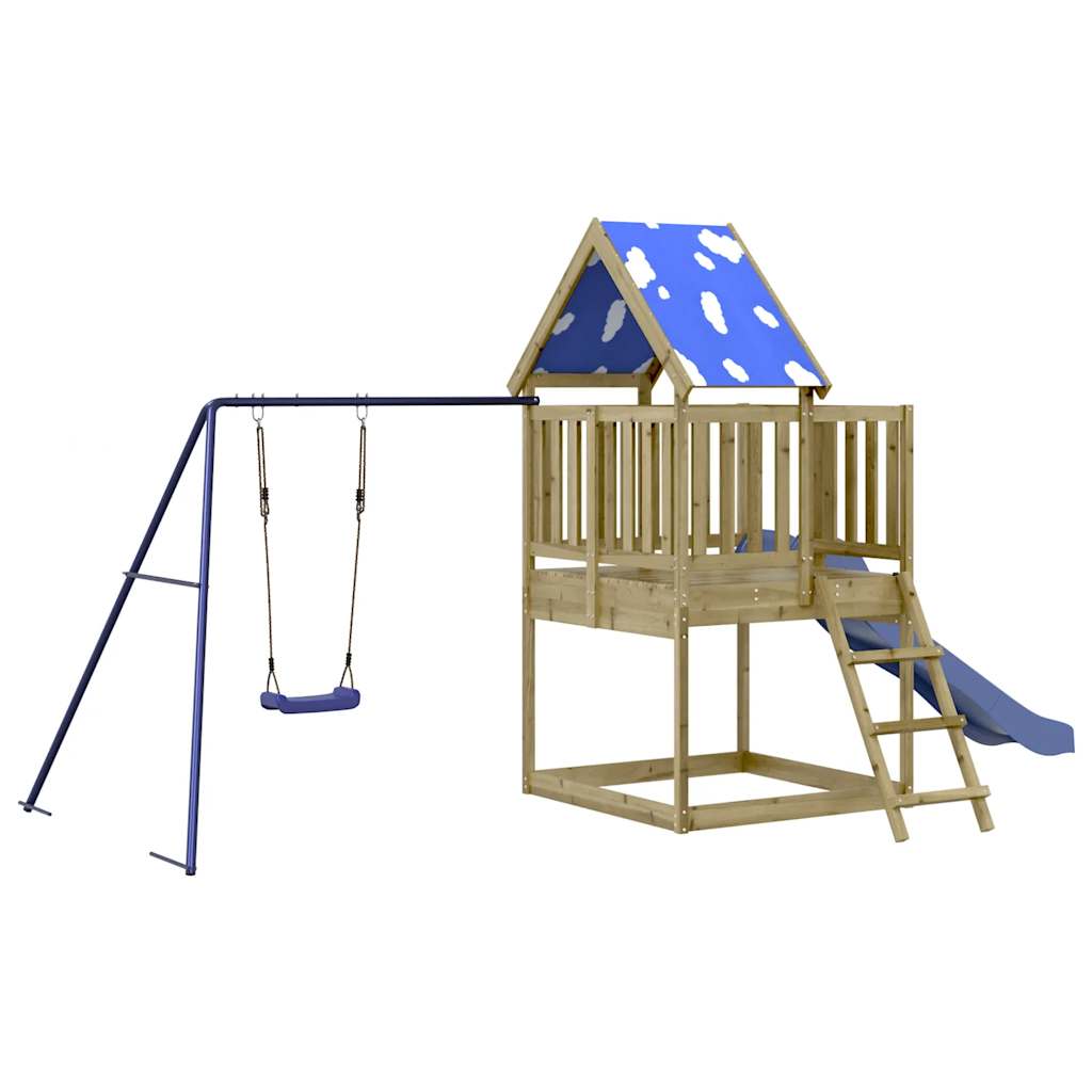 VidaXL Playhouse bois de pin imprégné