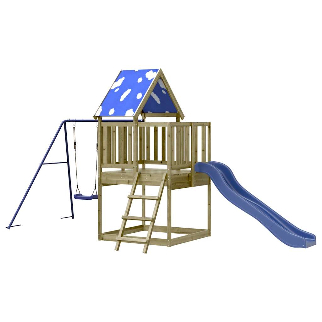 VidaXL Playhouse bois de pin imprégné