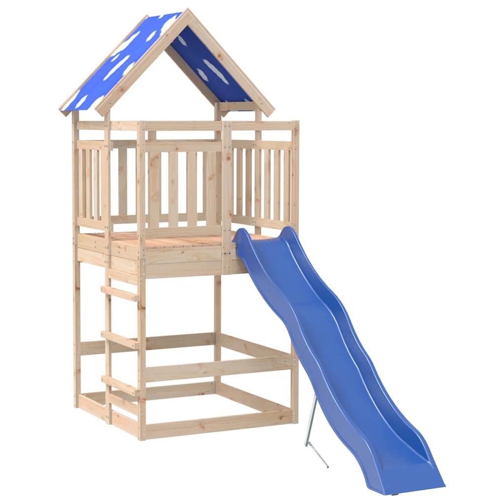 VidaXL Playhouse en bois de pin massif