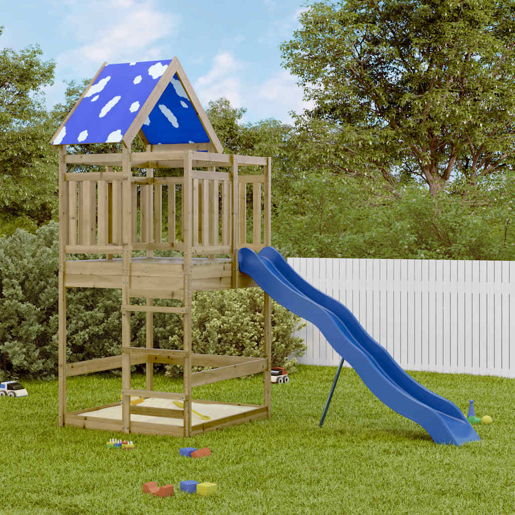 VidaXL Playhouse bois de pin imprégné