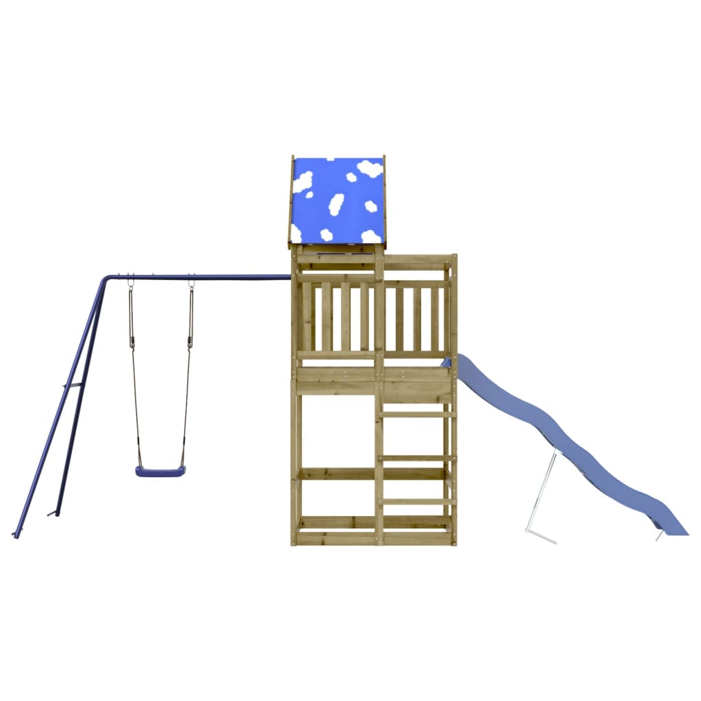 VidaXL Playhouse bois de pin imprégné