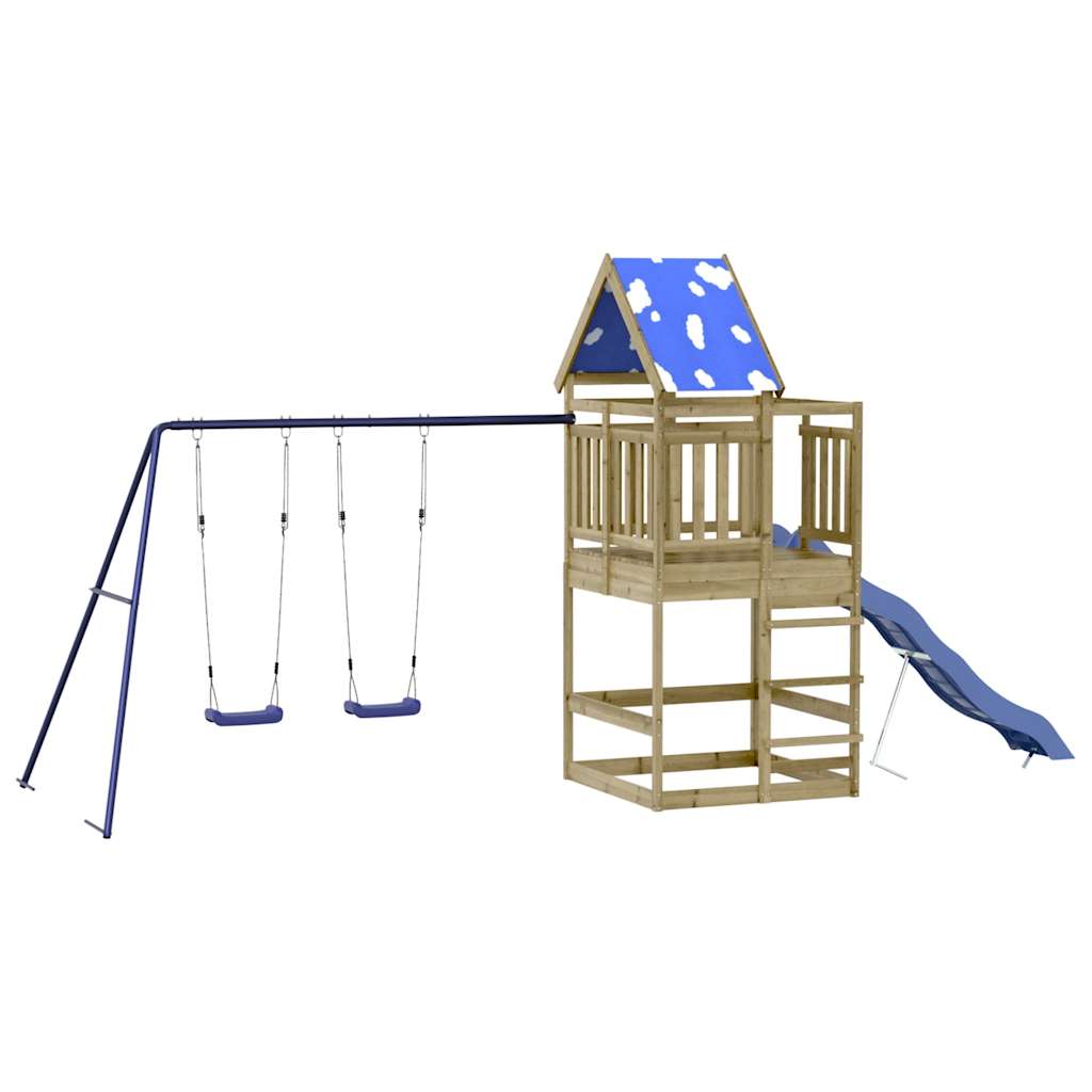 VidaXL Playhouse bois de pin imprégné
