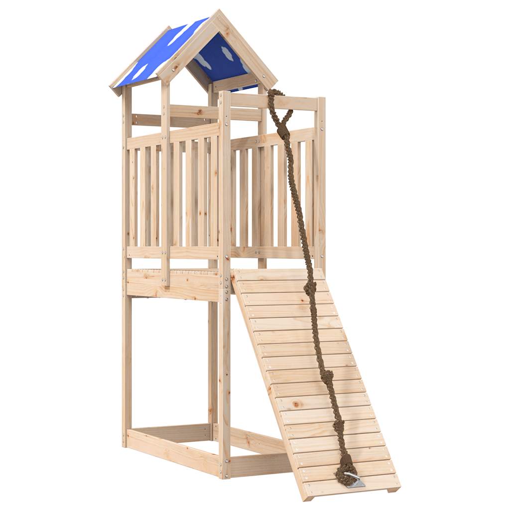 VidaXL Playhouse en bois de pin massif