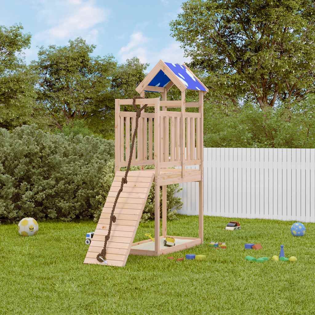 VidaXL Playhouse en bois de pin massif