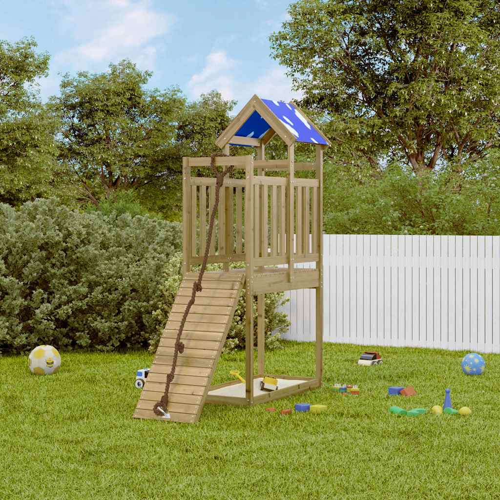 VidaXL Playhouse bois de pin imprégné