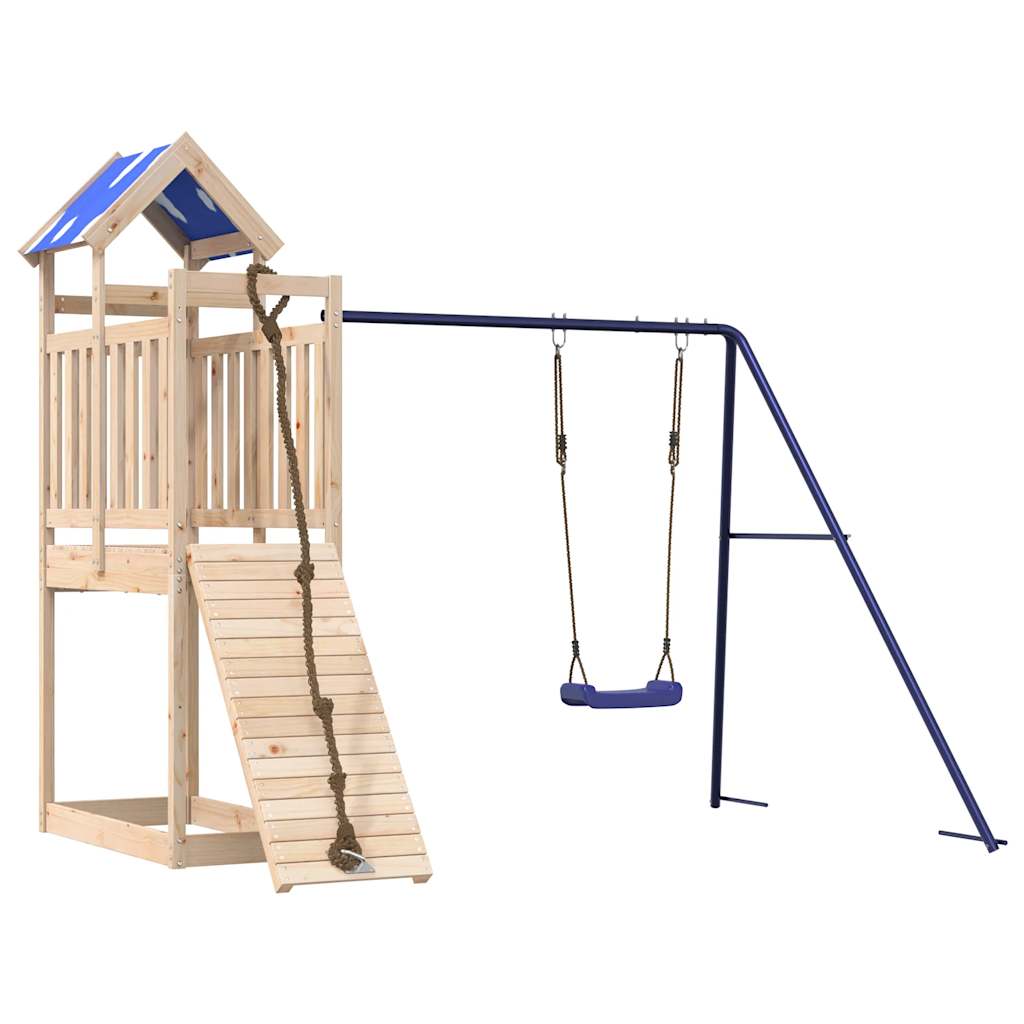 VidaXL Playhouse en bois de pin massif
