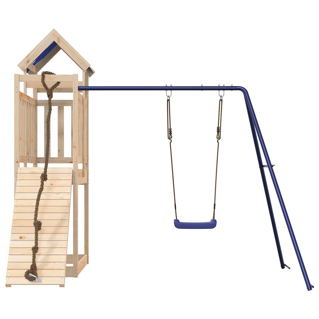 VidaXL Playhouse en bois de pin massif
