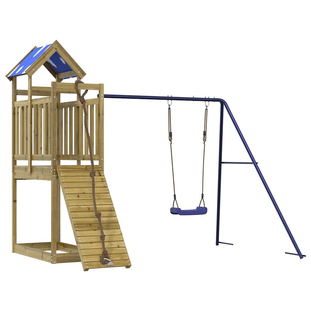 VidaXL Playhouse bois de pin imprégné