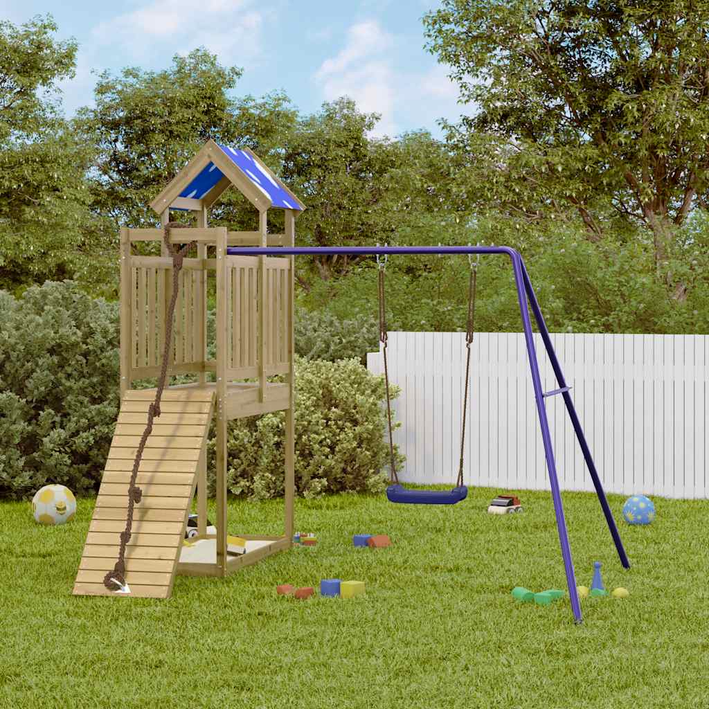 VidaXL Playhouse bois de pin imprégné