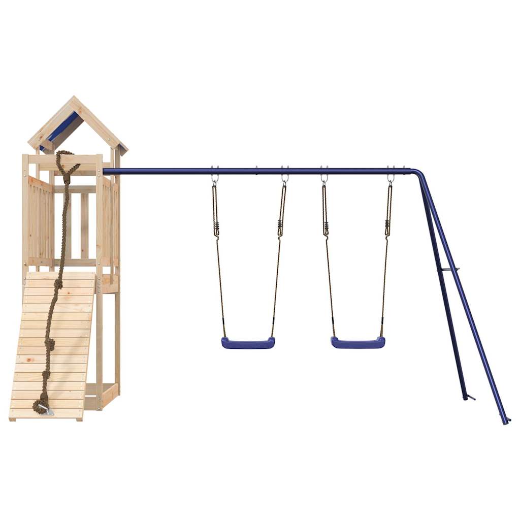 VidaXL Playhouse en bois de pin massif