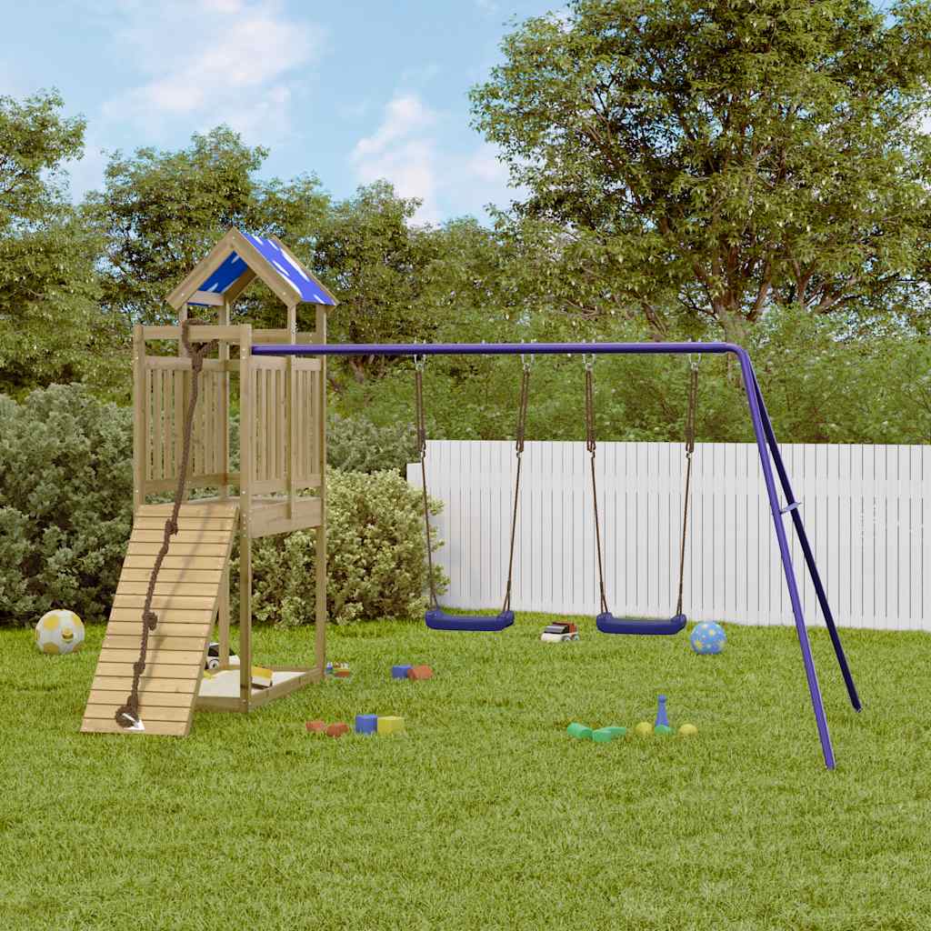 VidaXL Playhouse bois de pin imprégné