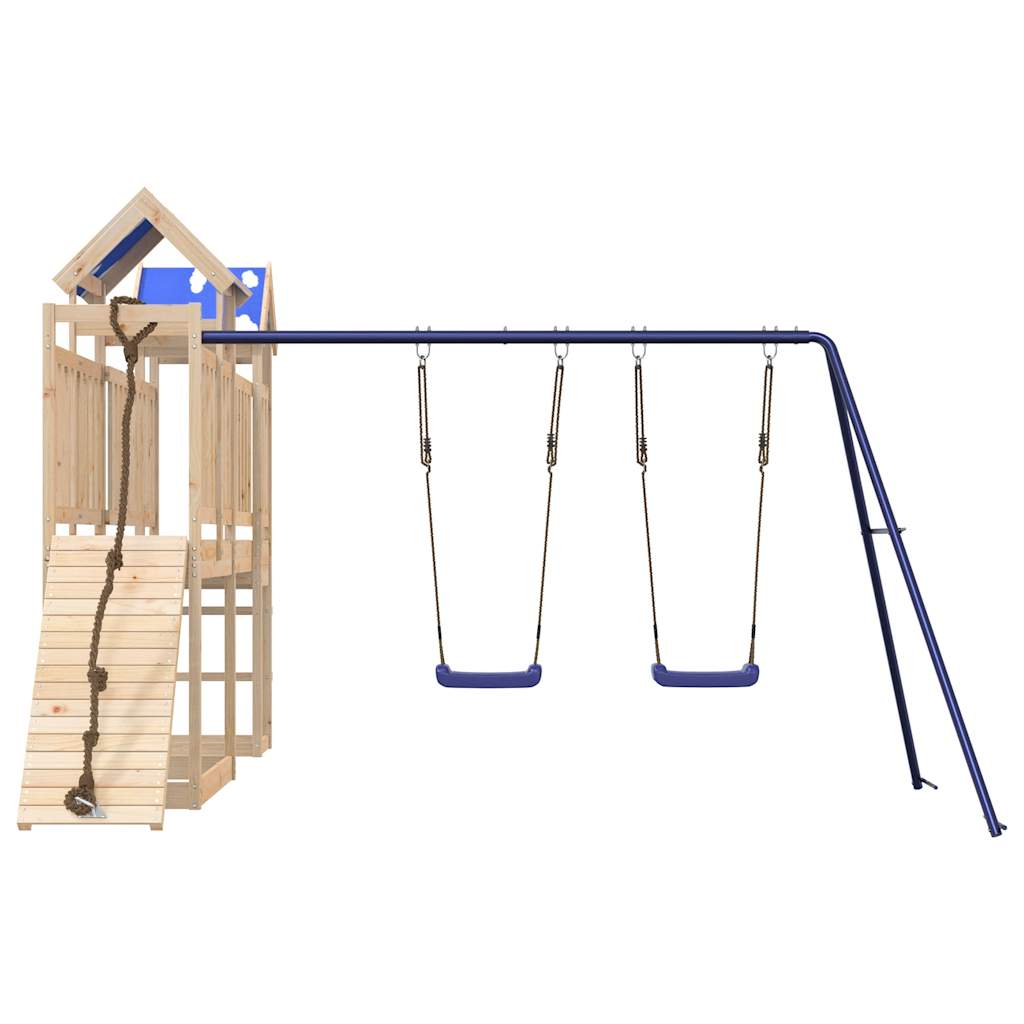 VidaXL Playhouse en bois de pin massif