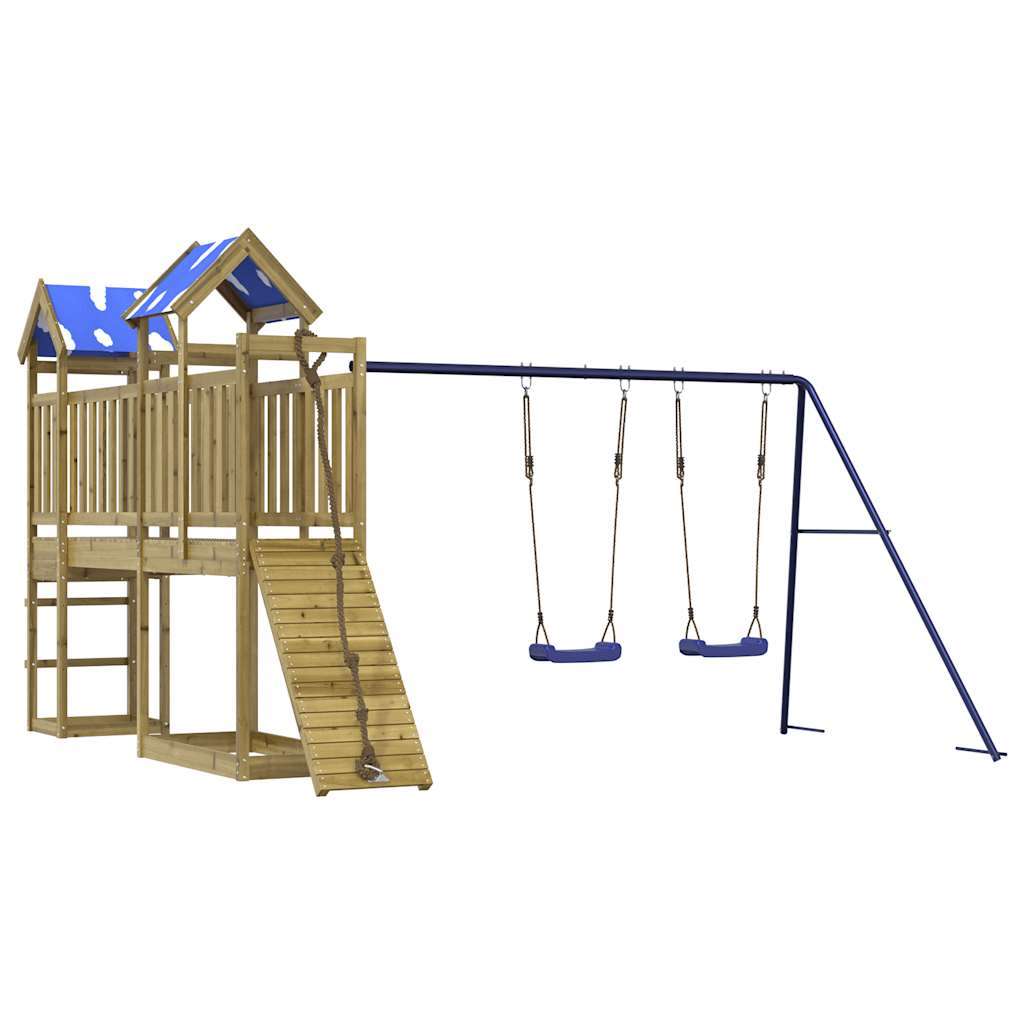 VidaXL Playhouse bois de pin imprégné