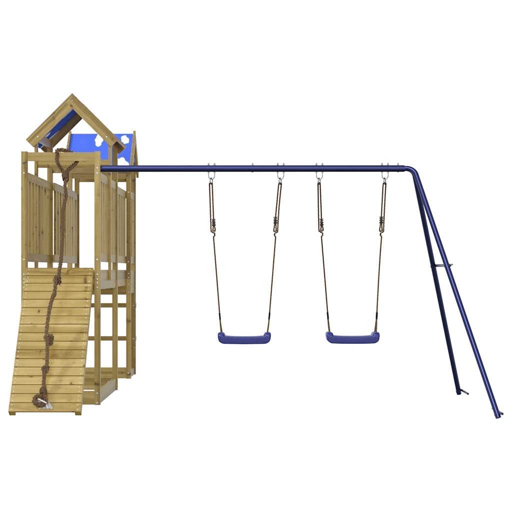 VidaXL Playhouse bois de pin imprégné
