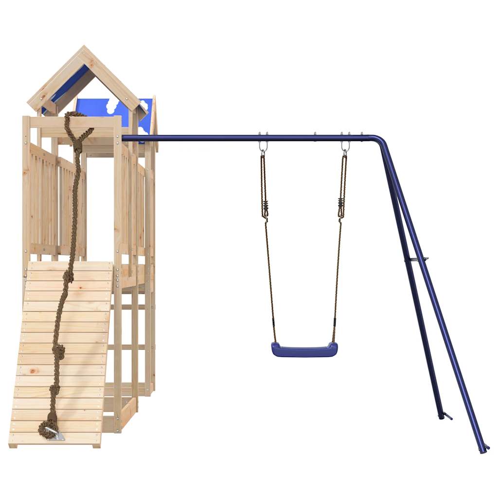 VidaXL Playhouse en bois de pin massif