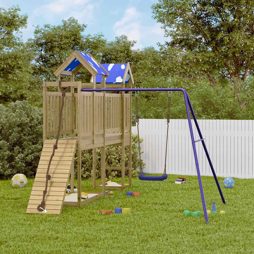 VidaXL Playhouse bois de pin imprégné