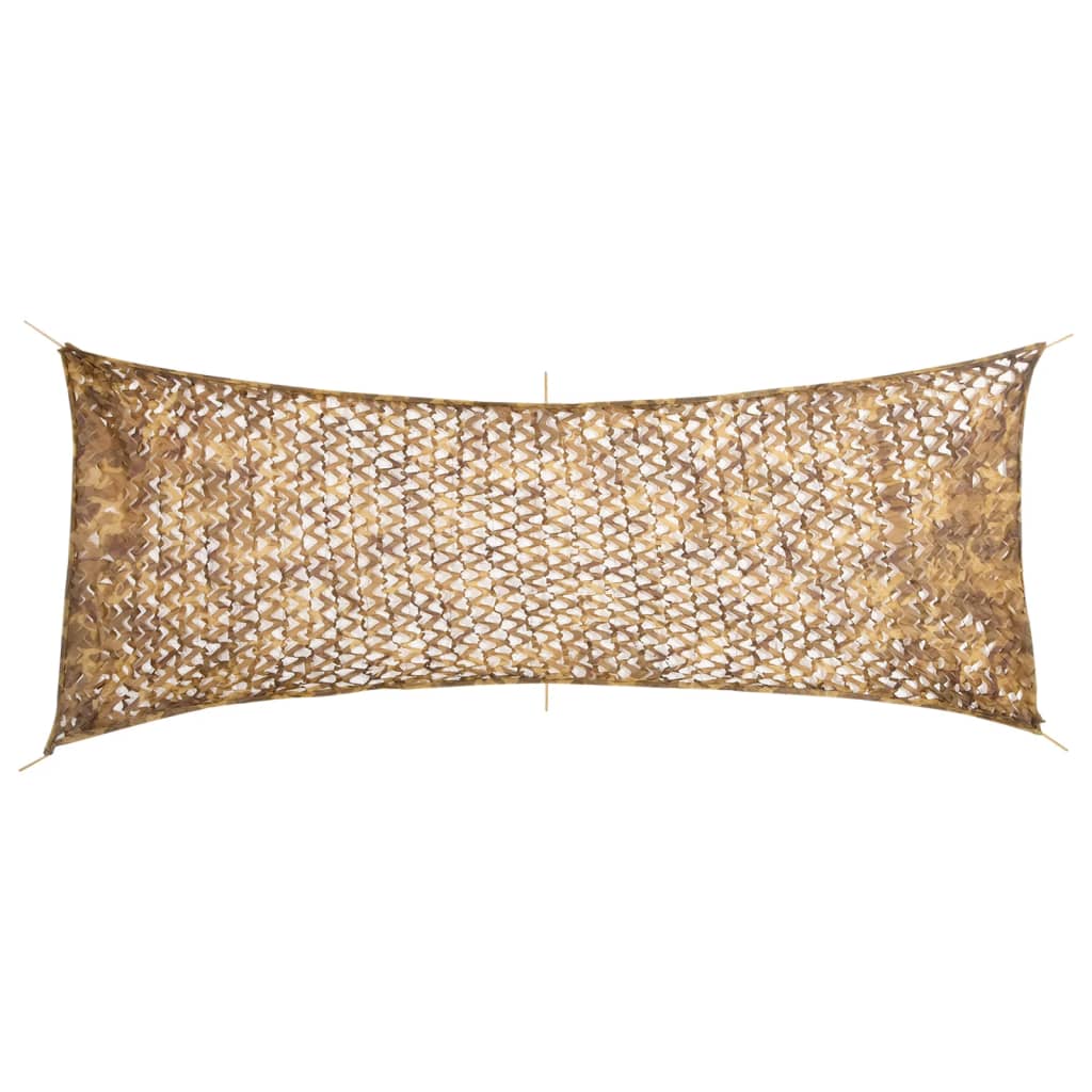 Vidaxx filet de camouflage avec sac de rangement 412x144 cm couleur sable