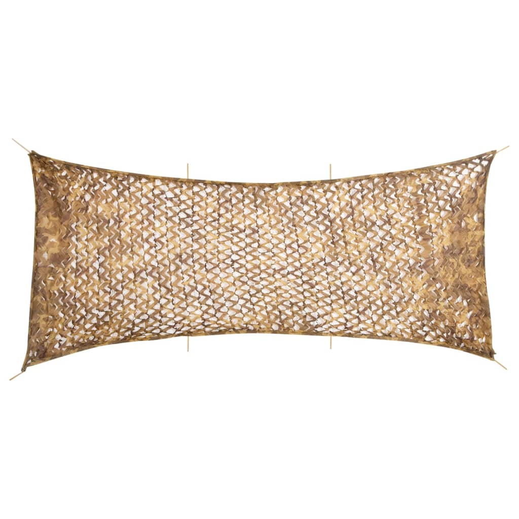 Vidaxx filet de camouflage avec sac de rangement 627x290 cm couleur sable