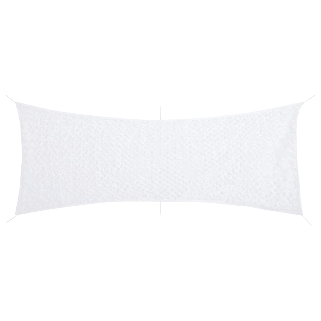 Vidaxx filet de camouflage avec sac de rangement 412x144 cm blanc