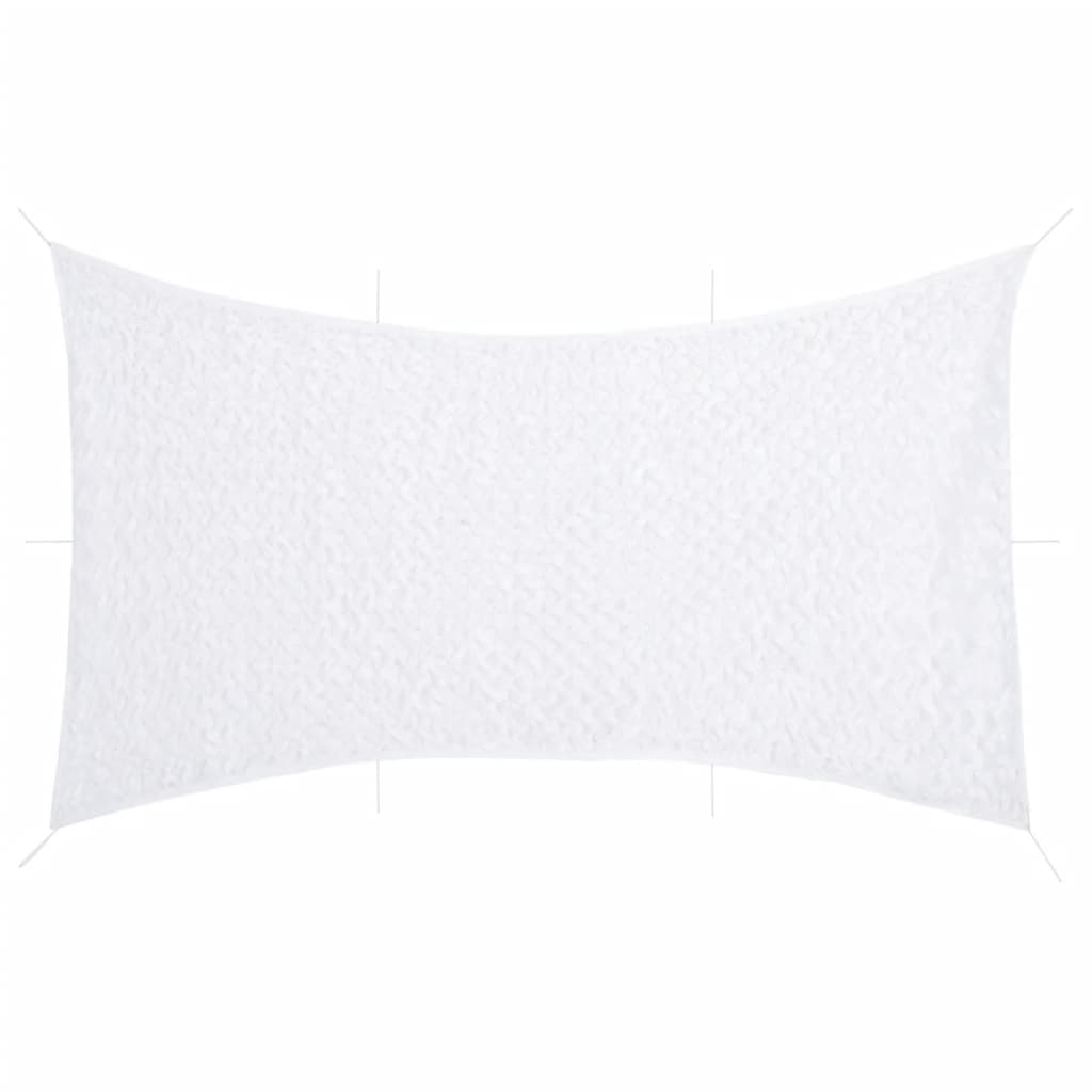 Vidaxx filet de camouflage avec sac de rangement 618x512 cm blanc