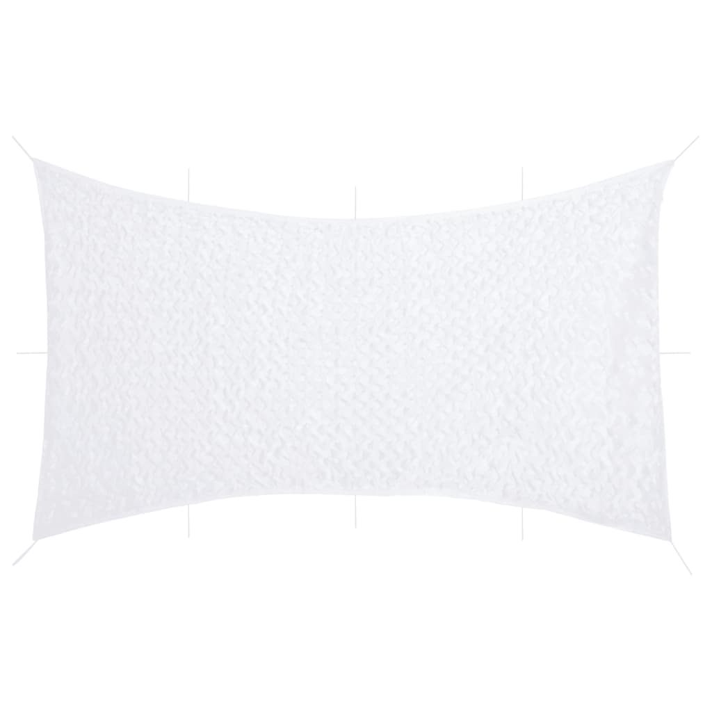 Vidaxx filet de camouflage avec sac de rangement 816x520 cm blanc