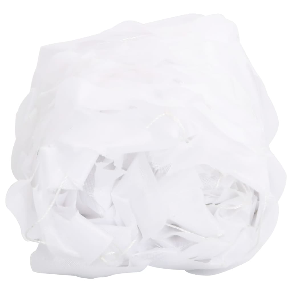 Vidaxx filet de camouflage avec sac de rangement 614x581 cm blanc
