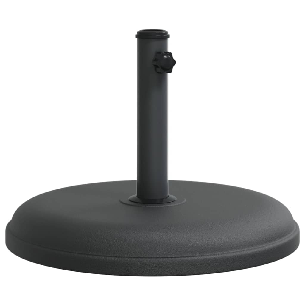 Pied de parasol Vidaxl pour mâts de ø32 35 38 mm 15 kg rond
