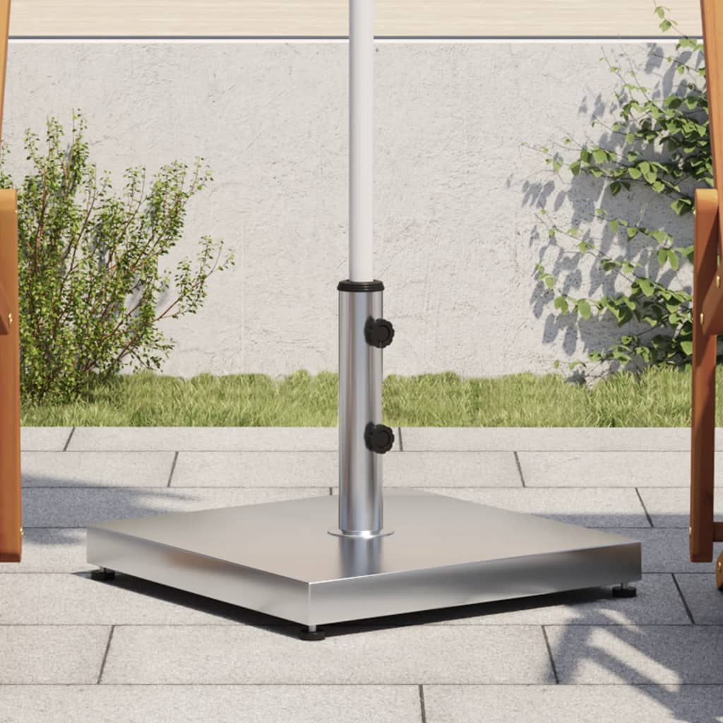VidaXL Pied de parasol pour mâts de Ø32 38 48 mm carré de 28 kg