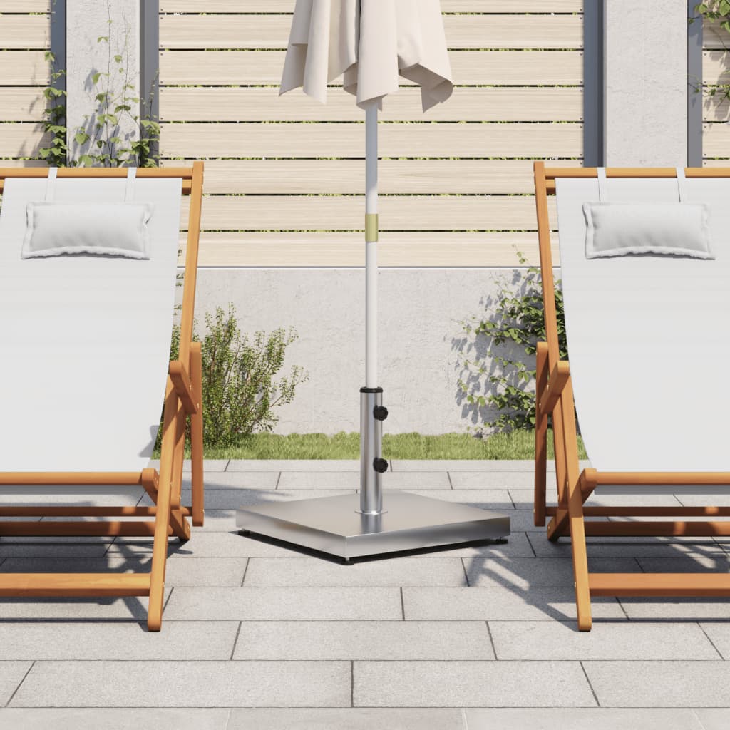 VidaXL Pied de parasol pour mâts de Ø32 38 48 mm carré de 28 kg