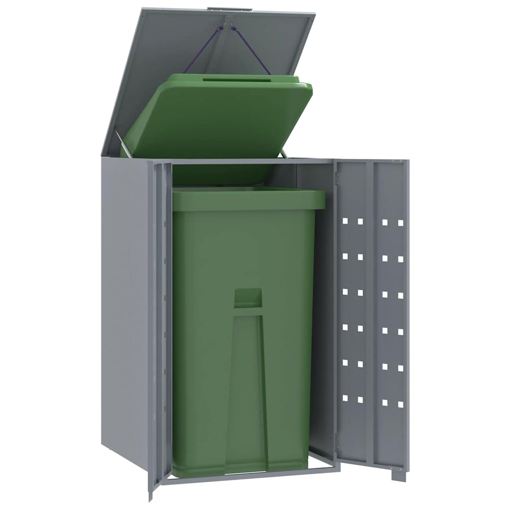 Vidaxx conteneur de stockage pour 1 conteneur 69x79x117 cm gris acier