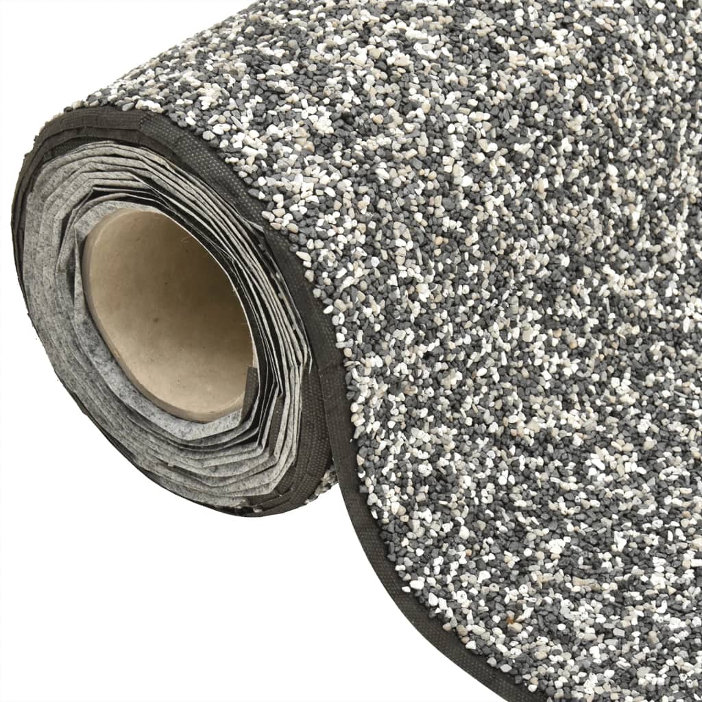 Vidaxx feuille de gravier 200x60 cm gris