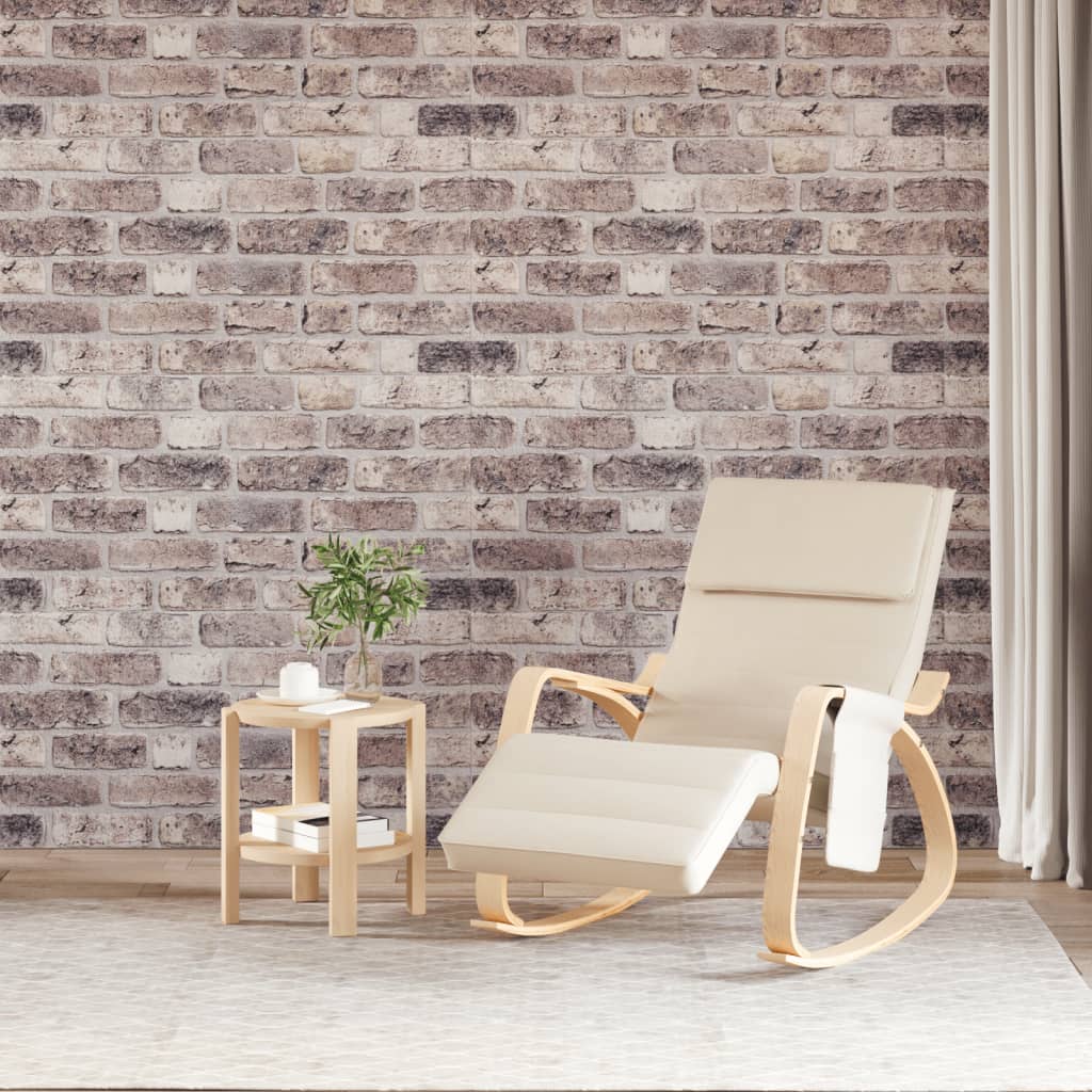 VidaXL Panneaux muraux 10 pcs 3D 100x50 cm EPS marron foncé