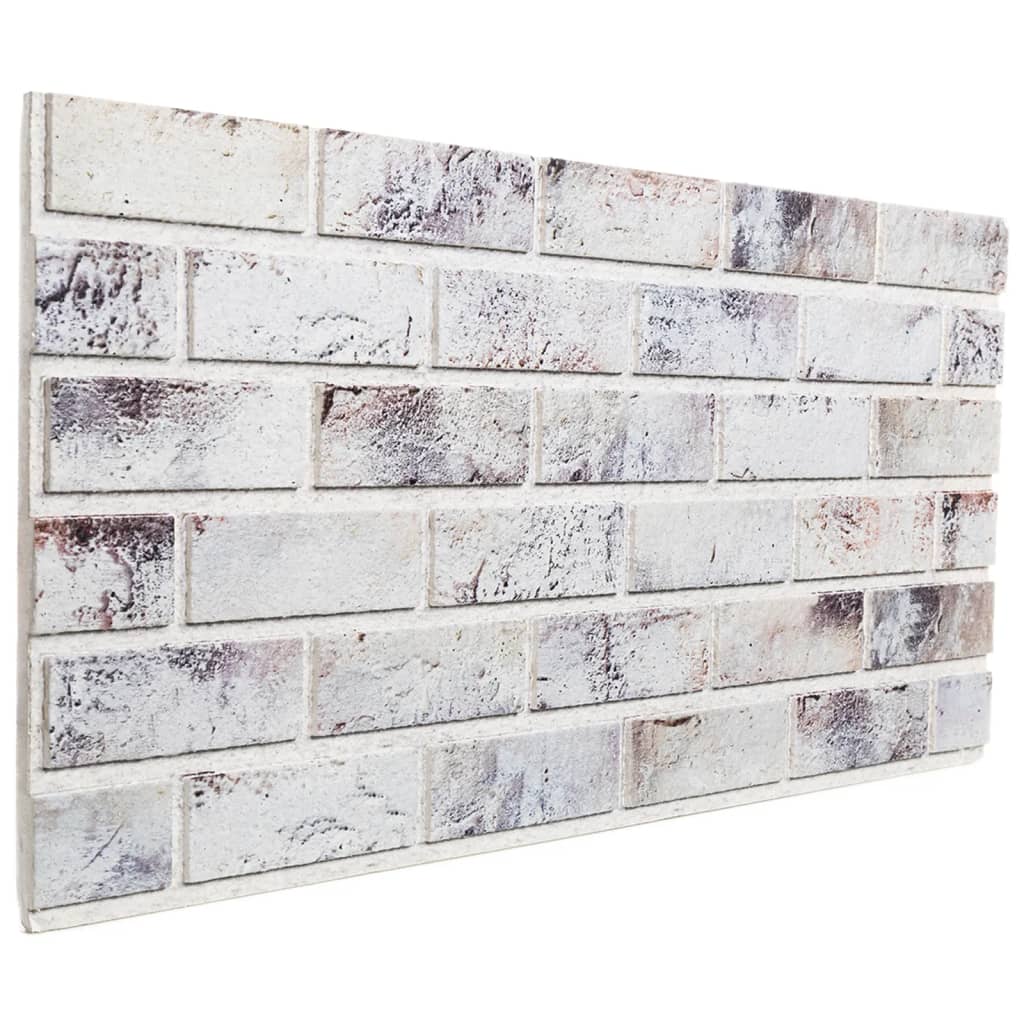 VidaXL Panneaux muraux 10 pcs 3D 100x50 cm EPS gris clair