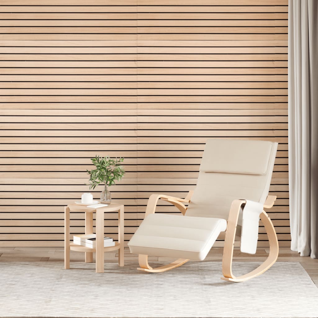 VidaXL panneaux muraux 5 pcs 3d 100x50 cm eps marron