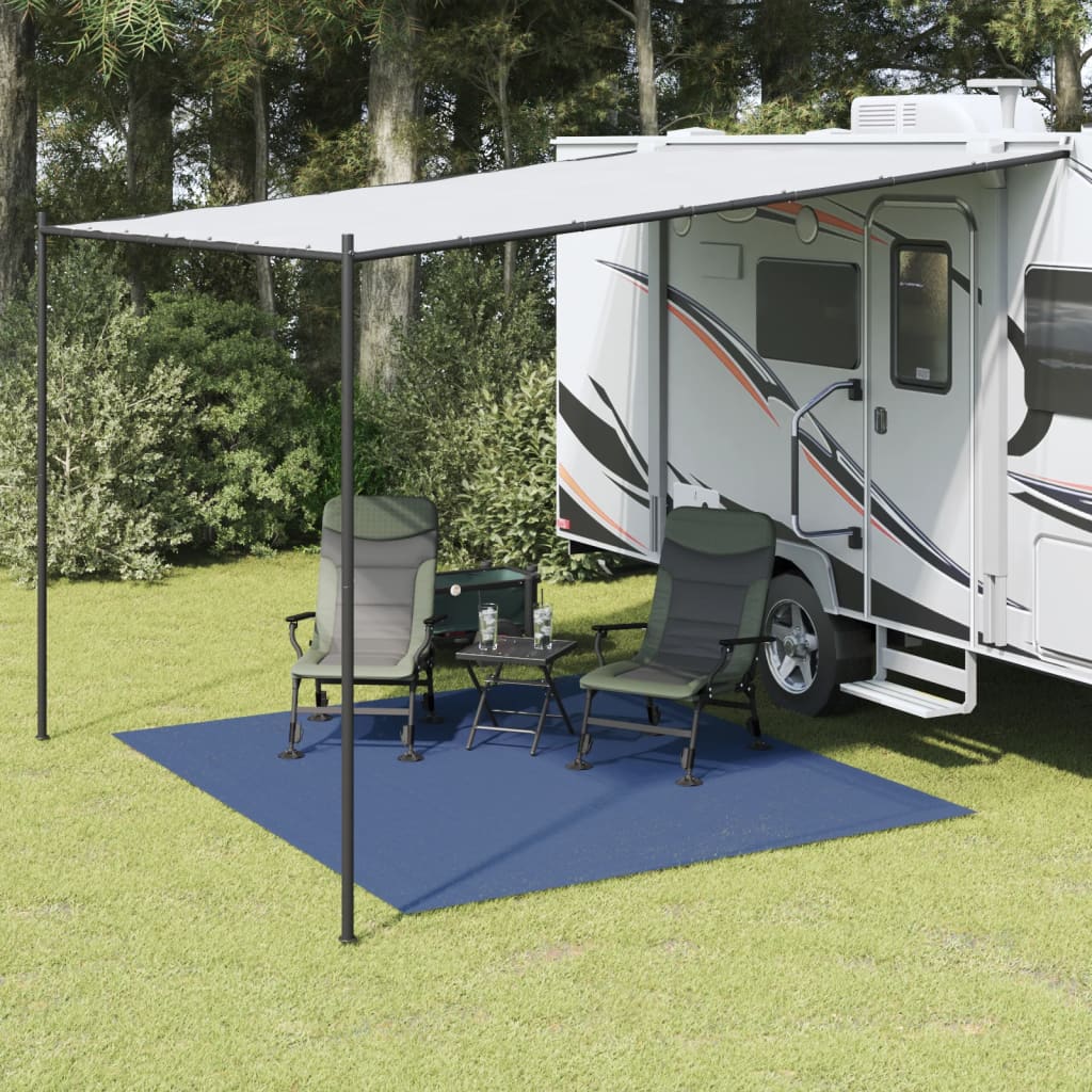 VidaXL Tapis de camping 3x2,5 m bleu