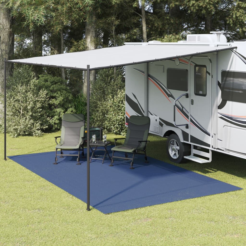 Tapis de tente VidaXL 5x3 m bleu