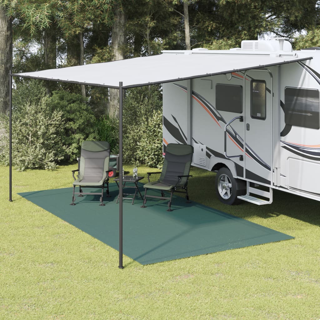 Tapis de tente VidaXL 5x2,5 m vert