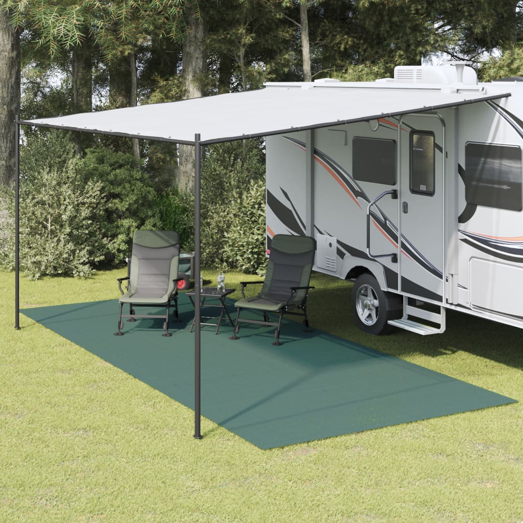 Tapis de tente Vidaxxl 6x2,5 m vert
