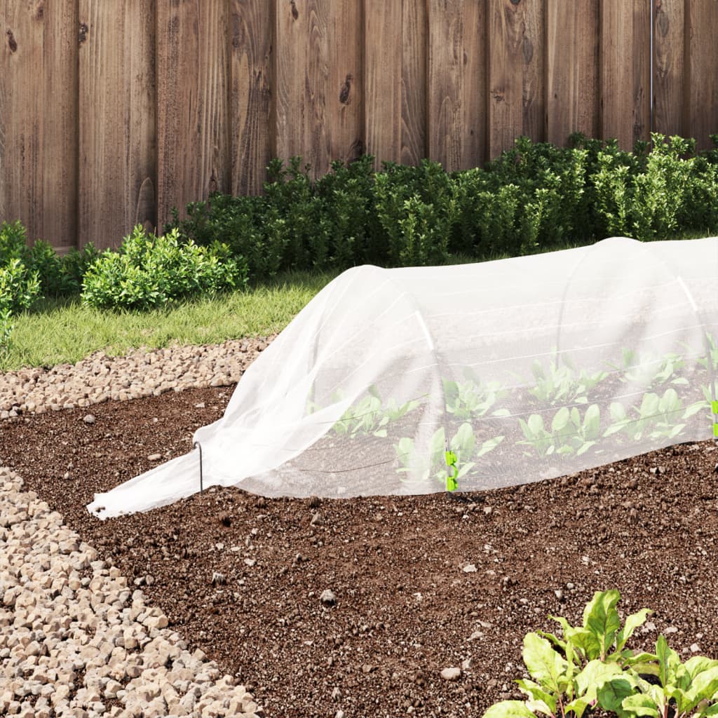 VidaXL Tunnels de culture 4 pcs 1,5x5 m fibre de verre et polypropylène