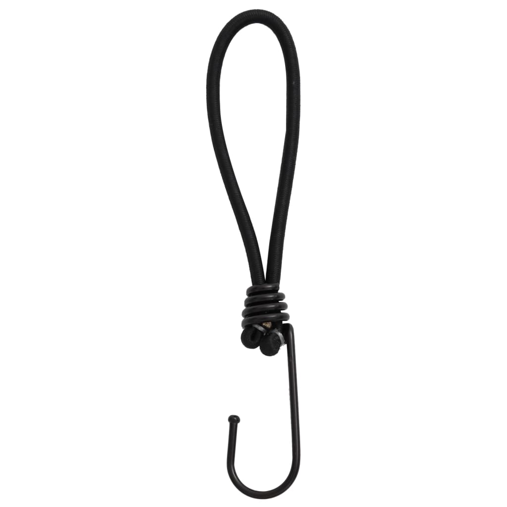 Vidaxl élastique de tension avec crochets 25 pcs 17 cm