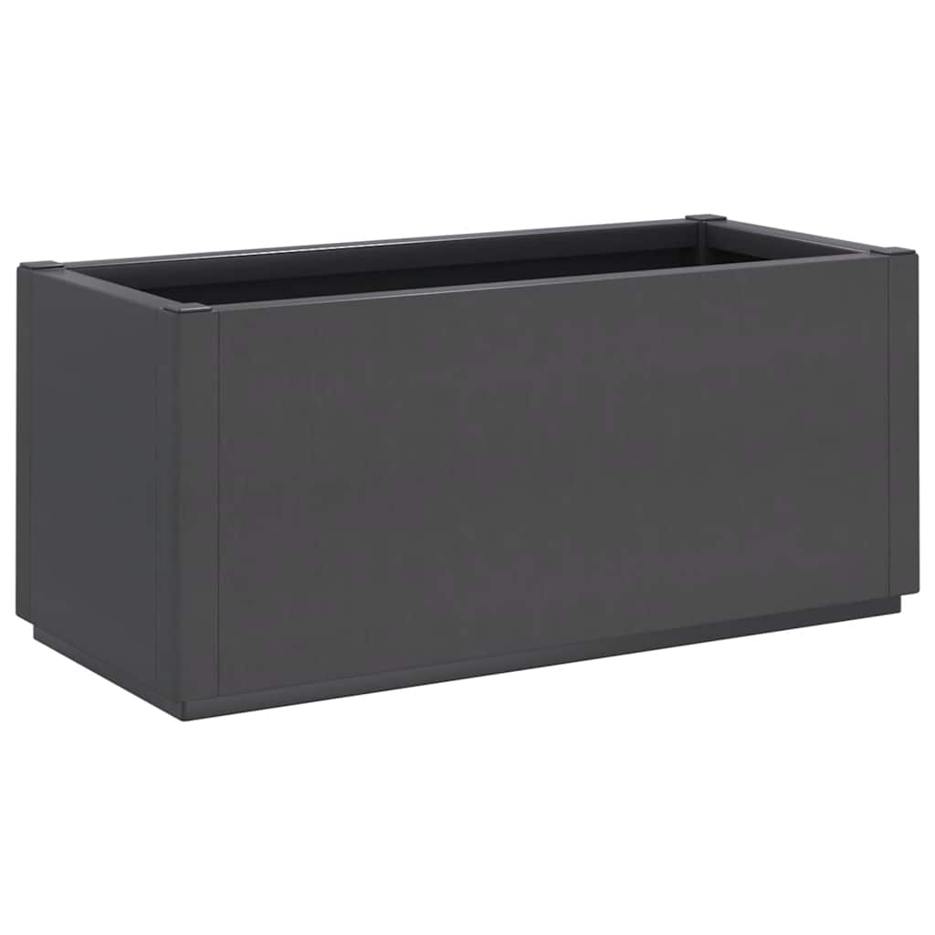 Vidaxx jardinière 80x36x35 cm polypropylène gris foncé
