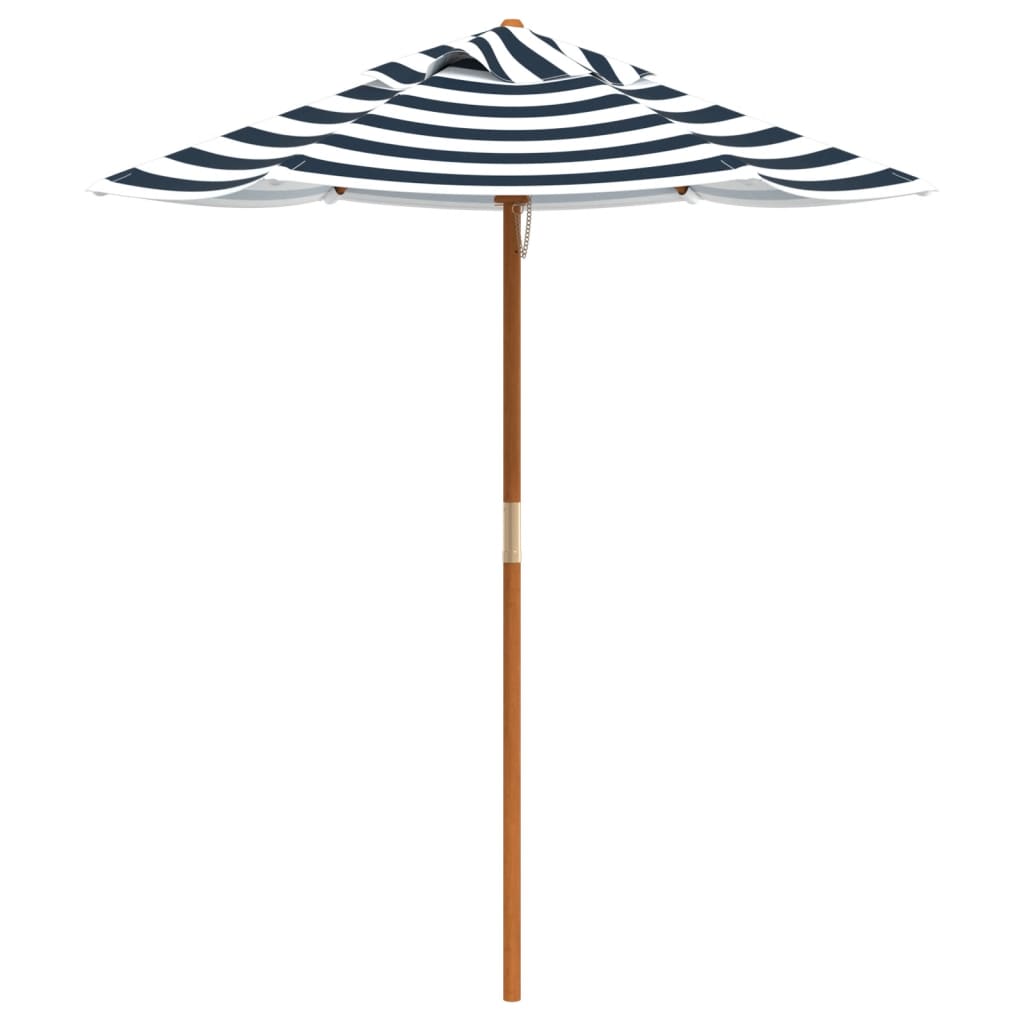 Parasol VidaXL pour enfants avec poteau en bois ø120x140 cm