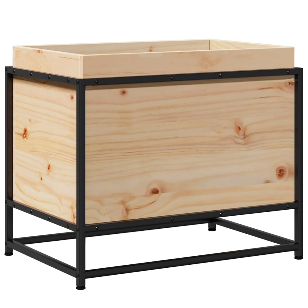 Vidaxx jardinière 60x40x50 cm bois de pin massif
