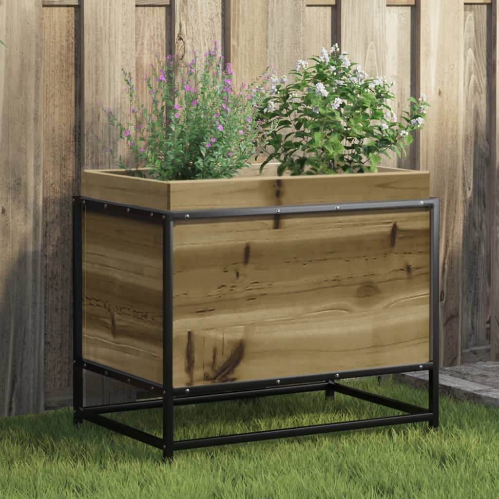 Jardinière Vidaxx 60x40x50 cm bois de pin imprégné