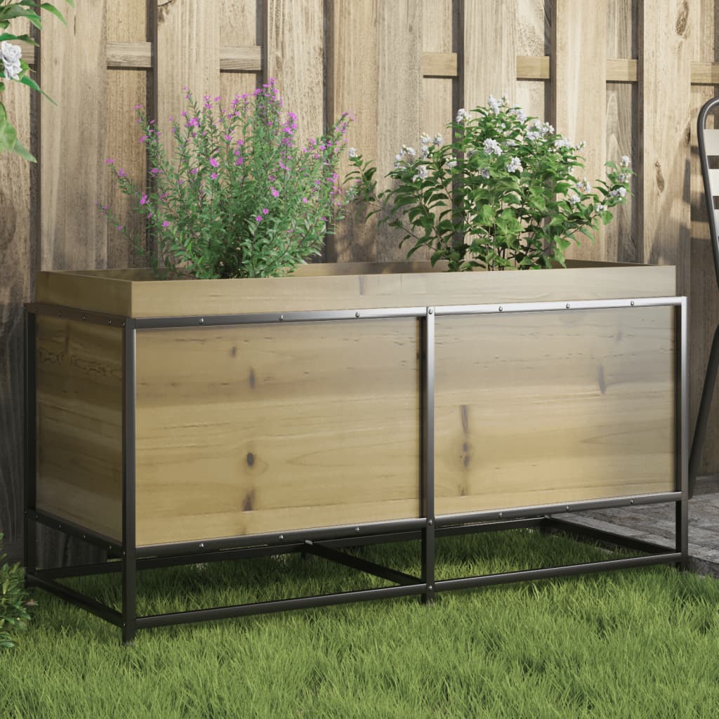 Jardinière Vidaxx 100x40x50 cm bois de pin imprégné