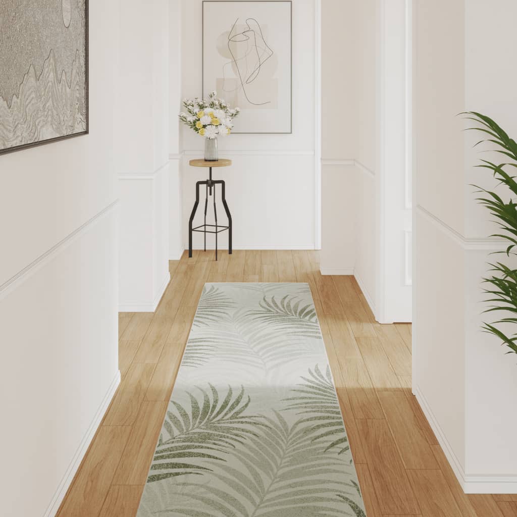 VidaXL Tapis pour intérieur et extérieur à poils ras 80x300 cm multicolore