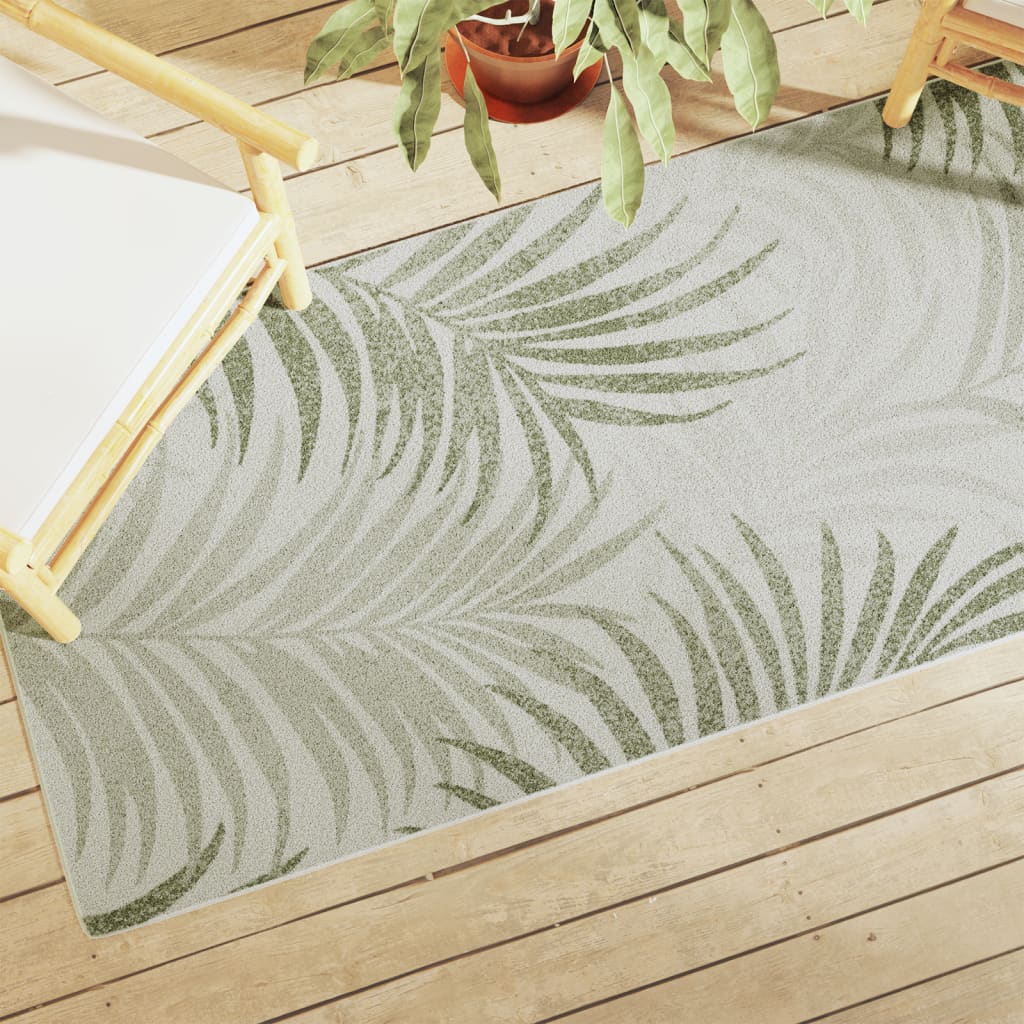 VidaXL Tapis pour intérieur et extérieur à poils ras 80x300 cm multicolore